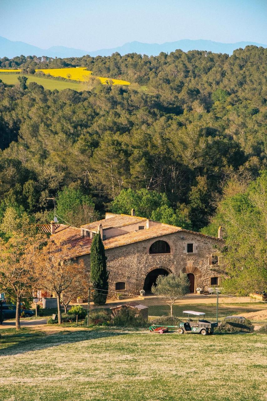 Mas Pages Hostel Sant Esteve De Guialbes Exterior photo
